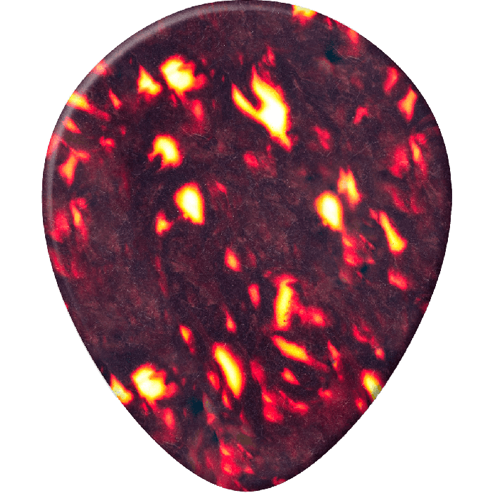 Pack 12 Púas Genuine Celluloid Teardrop Shell - Thin 2 Pack 12 Púas Genuine Celluloid Teardrop Shell - Thin 2