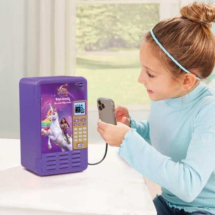 VTech VTE3417765858055 Escuela de Unicornios Kidisecrets, Mi Casillero Mágico - Morado 5