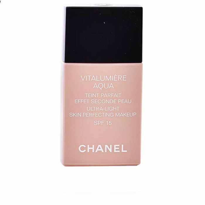 Base de Maquillaje Fluida Vitalumière Aqua Chanel 1 Base de Maquillaje Fluida Vitalumière Aqua Chanel 1