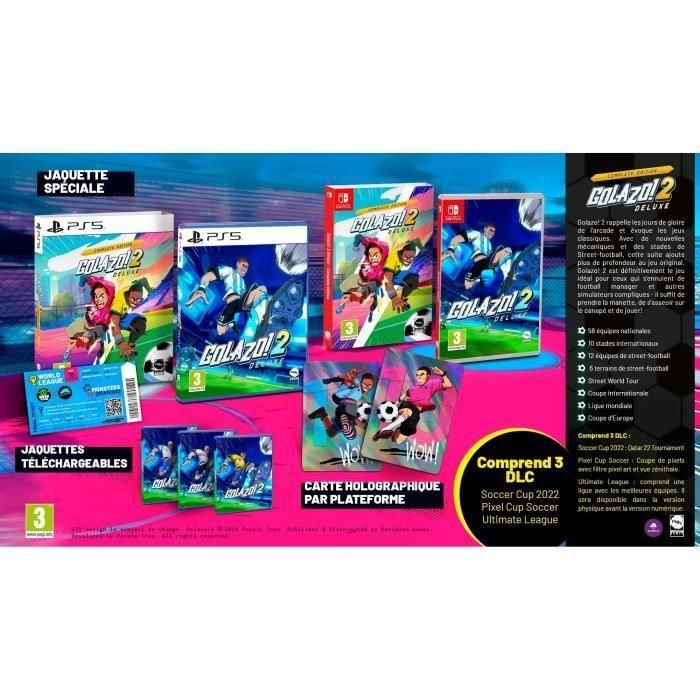 Microids 8437024411383 Golazo! 2 - Juego para Nintendo Switch - Edición Completa de Lujo 1 Microids 8437024411383 Golazo! 2 - Juego para Nintendo Switch - Edición Completa de Lujo 1