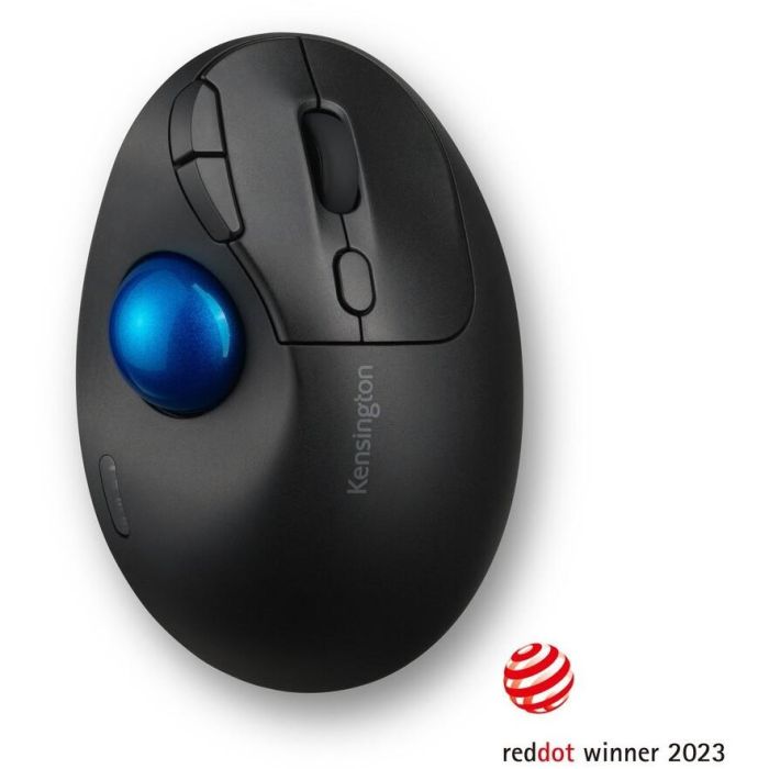 Kensington TB450 Ratón Óptico Trackball Pro Fit Ergo Inalámbrico Bluetooth 2.4GHz 1600 DPI Negro/Azul 1