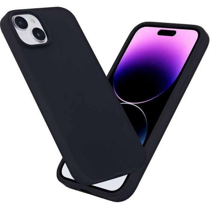 eSTUFF iPhone 15 Plus INFINITE ROME Magnetic Silicone Cover - Black - 81% recycled material 5 eSTUFF iPhone 15 Plus INFINITE ROME Magnetic Silicone Cover - Black - 81% recycled material 5