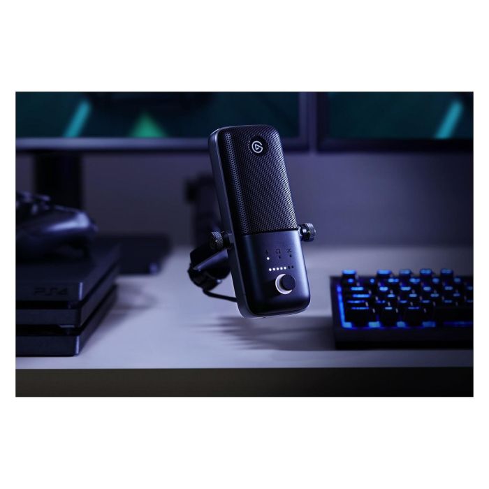 Elgato Wave:3 Micrófono de Superficie USB 24 bit 96 kHz Negro Inalámbrico