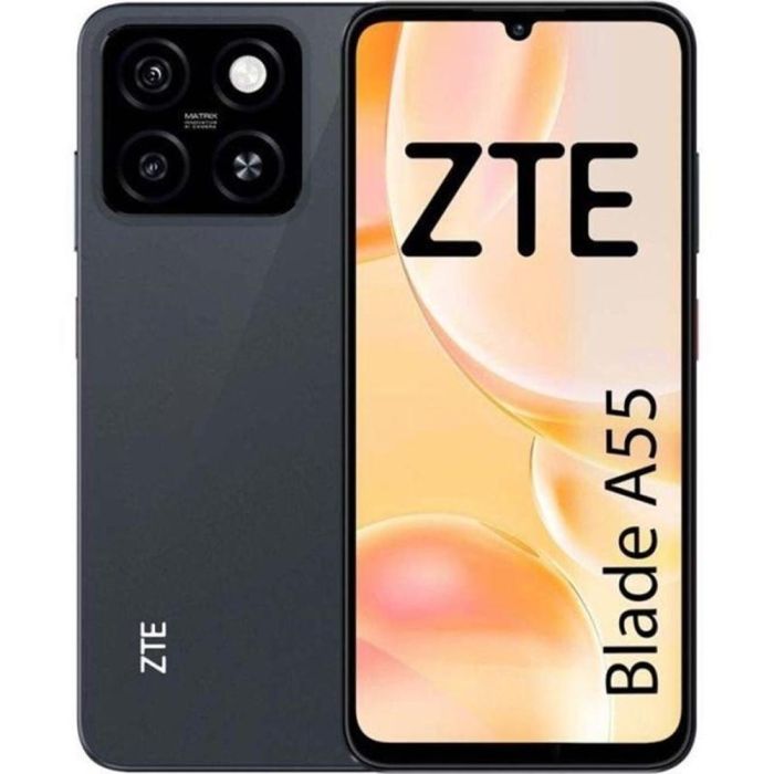 Smartphone ZTE Blade A55 4GB/ 64GB/ 6.75"/ Negro Smartphone ZTE Blade A55 4GB/ 64GB/ 6.75"/ Negro