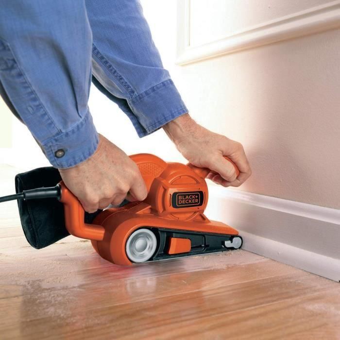 Lijadora de banda Black & Decker KA86-QS 750 W 720 W 2 Lijadora de banda Black & Decker KA86-QS 750 W 720 W 2