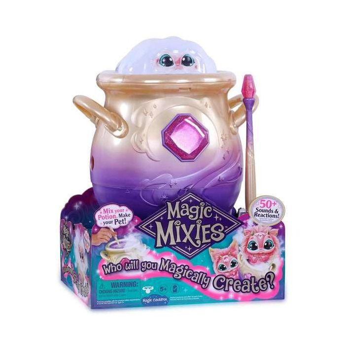 My Magic Mixie Caldero Mágico Rosa - Elabora Pócima para Descubrir Peluche Interactivo con Luz y Sonido (4+ Años) 3 My Magic Mixie Caldero Mágico Rosa - Elabora Pócima para Descubrir Peluche Interactivo con Luz y Sonido (4+ Años) 3