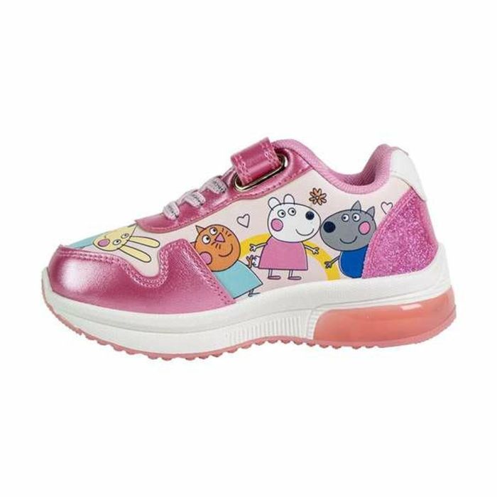 Zapatillas Casual Con LED Peppa Pig Rosa 30 4 Zapatillas Casual Con LED Peppa Pig Rosa 30 4