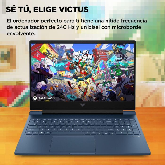 HP Victus Gaming 16-r1026ns Portátil 16.1" FHD IPS 144Hz Intel Core i7-14650HX 16GB DDR5 1TB SSD RTX 4060 FreeDOS Azul 4