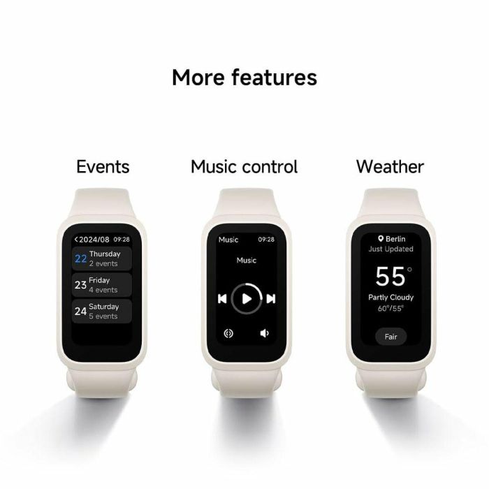 Xiaomi Smart Band 9 Active Negro - Pantalla 1.47" TFT, 50+ Modos Deporte, Monitor Frecuencia Cardíaca/SpO2, 18 Días Autonomía, 5ATM 3