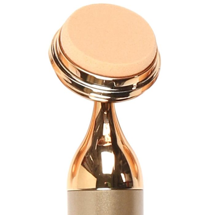 Cosmetic Club Esponja Maquillaje Con Vibración Para Mejor Aplicación Y Distribución De Producto Cosmético Incluye 2 Cabezales De Recambio 2