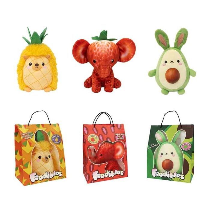 Peluches aromatizados "foodibles" grandes con bolsas microperforadas para testar el aroma - modelos surtidos 0 Peluches aromatizados "foodibles" grandes con bolsas microperforadas para testar el aroma - modelos surtidos 0