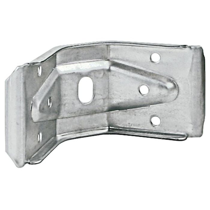 Herrajes ALK Escuadra de Mesa F35 50mm con Ala, de Hierro Galvanizado para Unir Patas y Tapa de Mueble