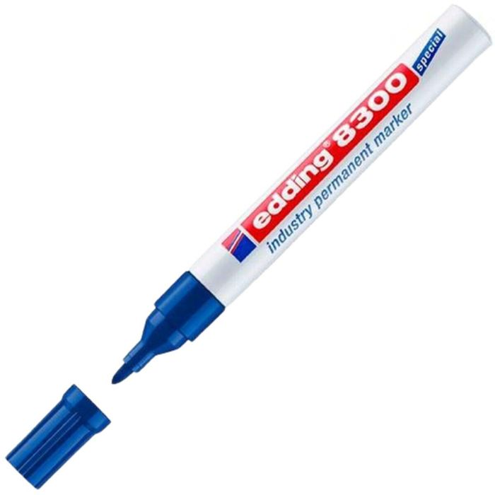 Rotulador permanente Edding 8300 Azul (10 Unidades) 3 Rotulador permanente Edding 8300 Azul (10 Unidades) 3