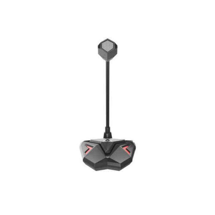 GENESIS Radium 100 Micrófono gaming para PC y Streamers con conexión USB Plug&Play Omnidireccional Botón de Silencio LED Negro Rojo GENESIS Radium 100 Micrófono gaming para PC y Streamers con conexión USB Plug&Play Omnidireccional Botón de Silencio LED Negro Rojo