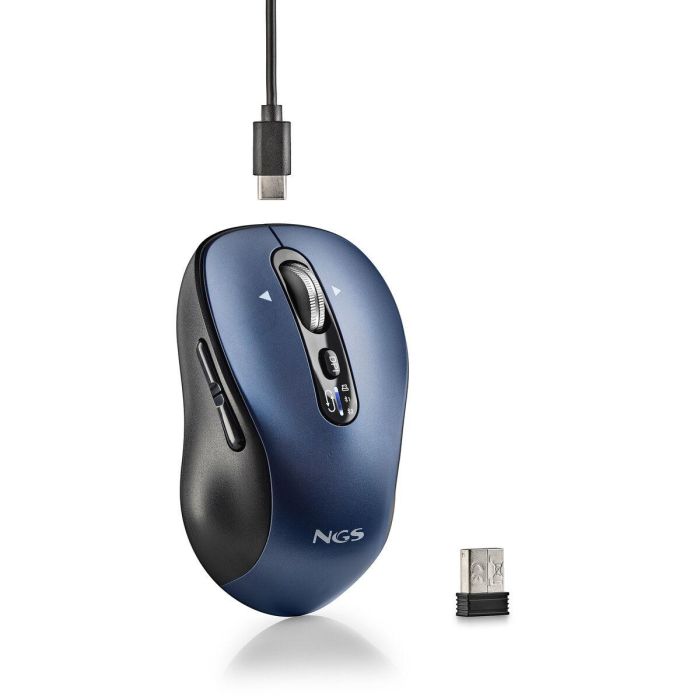 Ratón NGS INFINITY-RB Negro 2 Ratón NGS INFINITY-RB Negro 2