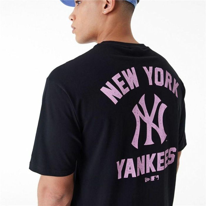 Camiseta Deportiva de Manga Corta New Era WORDMARK OS TEE NEYYAN 60435524 Negro (M) 2 Camiseta Deportiva de Manga Corta New Era WORDMARK OS TEE NEYYAN 60435524 Negro (M) 2