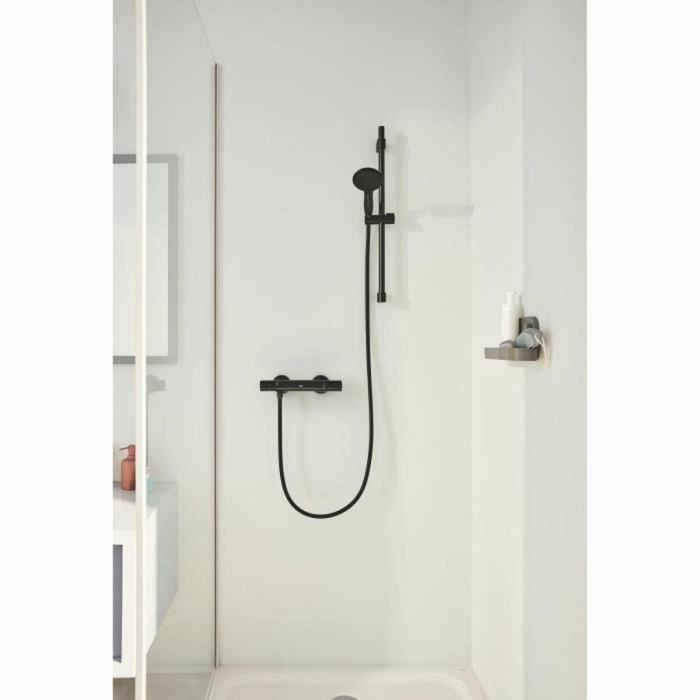 Grohe 279482431 Set de Ducha Vitalio Start 110, Rociador 2 Chorros, Barra 60 cm, Flexo 1.75m, Ahorro de Agua, Negro Mate 3 Grohe 279482431 Set de Ducha Vitalio Start 110, Rociador 2 Chorros, Barra 60 cm, Flexo 1.75m, Ahorro de Agua, Negro Mate 3