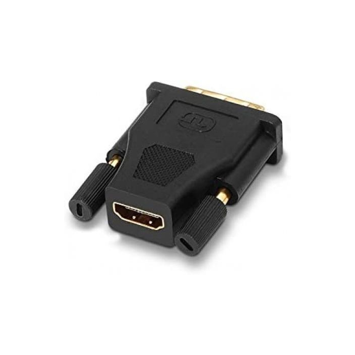Nanocable 10.15.0700 Adaptador DVI 24+1 Macho a HDMI Hembra Tipo A - Conector Oro 24K Negro 3 Nanocable 10.15.0700 Adaptador DVI 24+1 Macho a HDMI Hembra Tipo A - Conector Oro 24K Negro 3