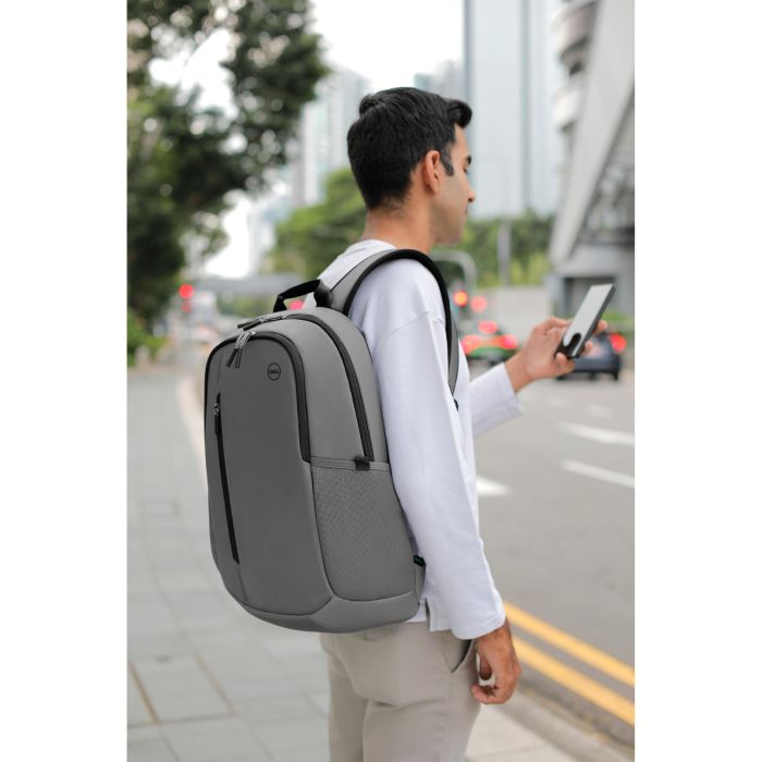 Dell Mochila Ecoloop Urban Portátil 15 Pulgadas, Gris, 20L, Tela, Ciudad 6