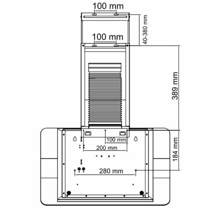 Campana Convencional Cecotec Bolero Flux DT 906500 Negro 1 Campana Convencional Cecotec Bolero Flux DT 906500 Negro 1