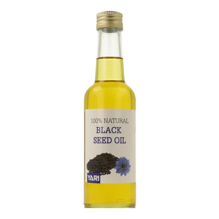 Yari Aceite Puro 100% Natural de Semilla Negra 250ml para Cabello y Piel con Propiedades Antioxidantes