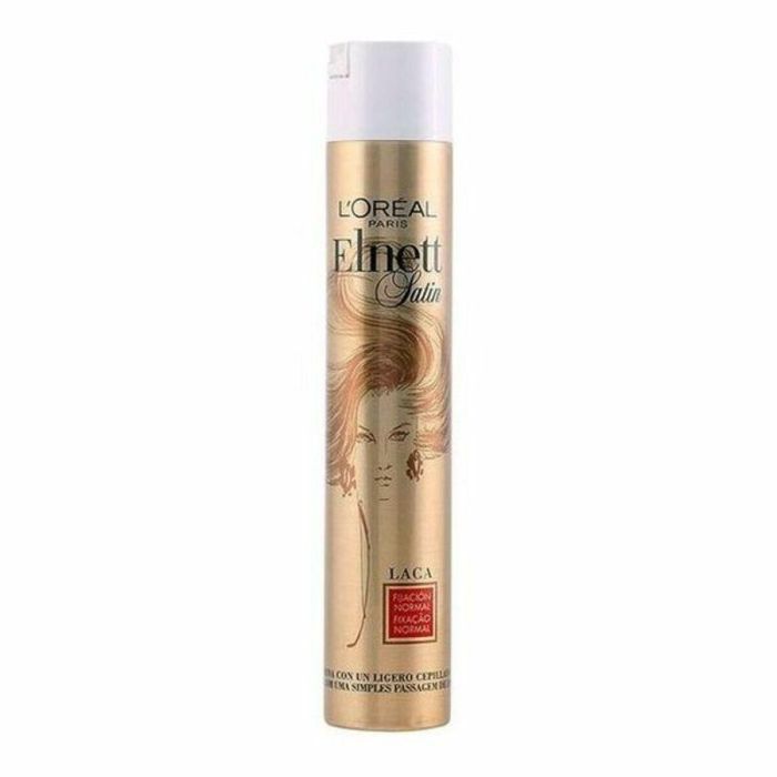 L'Oréal Paris ELNETT Laca Fijación Normal 300ml Spray - Peinado Duradero, Acabado Natural Sin Residuos, Para Todo Tipo de Cabello 0 L'Oréal Paris ELNETT Laca Fijación Normal 300ml Spray - Peinado Duradero, Acabado Natural Sin Residuos, Para Todo Tipo de Cabello 0