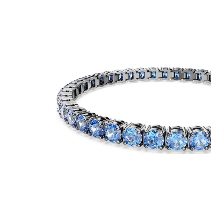 Pulsera Mujer Swarovski 5743440 Azul Plateado 3