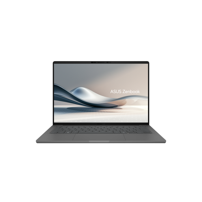 ASUS Zenbook A14 OLED UX3407QA-QD333W Copilot+ PC - Ordenador Portátil 14" WUXGA (Qualcomm Snapdragon X1-26-100, 32GB RAM, 512GB SSD, Qualcomm Adreno GPU, Windows 11 Home) Gris Islandia - Teclado QWERTY español 1 ASUS Zenbook A14 OLED UX3407QA-QD333W Copilot+ PC - Ordenador Portátil 14" WUXGA (Qualcomm Snapdragon X1-26-100, 32GB RAM, 512GB SSD, Qualcomm Adreno GPU, Windows 11 Home) Gris Islandia - Teclado QWERTY español 1