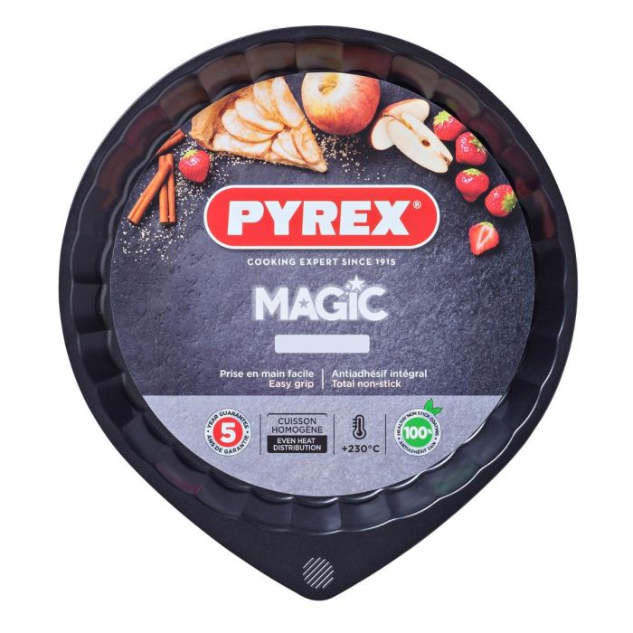 Molde Tarta Plano Acero Magic Pyrex 27 cm 4