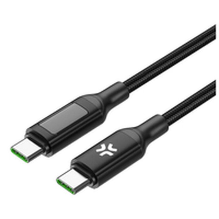 Cable USB-C Celly USBCUSBC100WLED 2