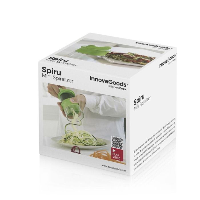 Cortador de Verduras en Espiral Spiru InnovaGoods 1 Cortador de Verduras en Espiral Spiru InnovaGoods 1