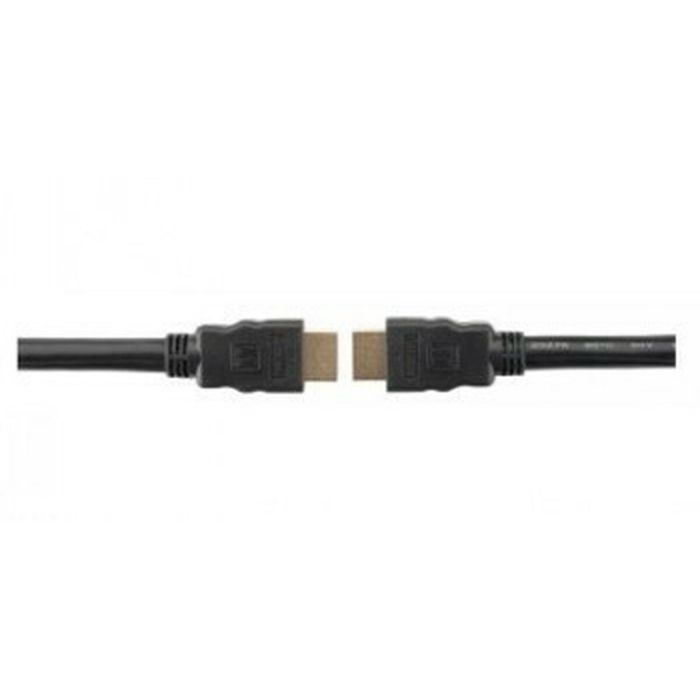 Kramer C-HM/ETH-3 Cable HDMI de Alta Velocidad con Ethernet, 3FT, 4K@60Hz, Deep Color, Negro