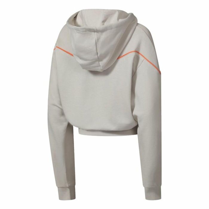 Sudadera con Capucha Mujer Reebok Classic Trail Beige 7 Sudadera con Capucha Mujer Reebok Classic Trail Beige 7