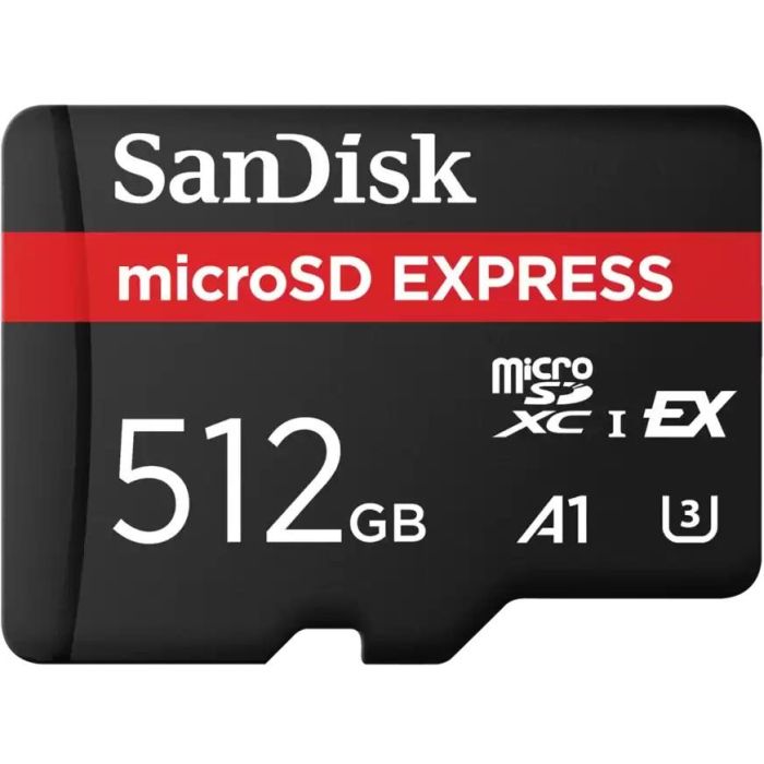 SanDisk SDSQXFN-512G-GN4NN Tarjeta MicroSDXC 512 GB, UHS-I Clase 3 (U3) A1, Lectura 880 MB/s, Escritura 650 MB/s