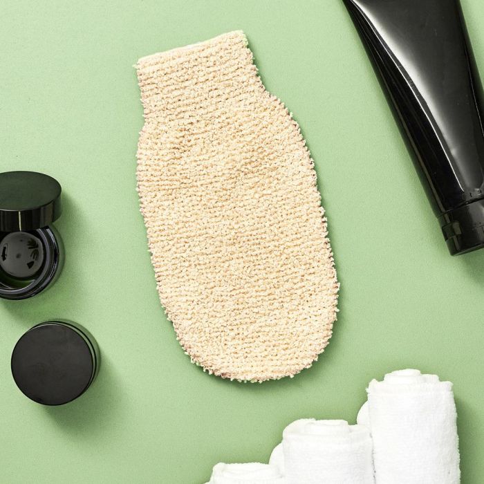 Cosmetic Club Manopla Exfoliante De Yute Ecológico 1 Cosmetic Club Manopla Exfoliante De Yute Ecológico 1