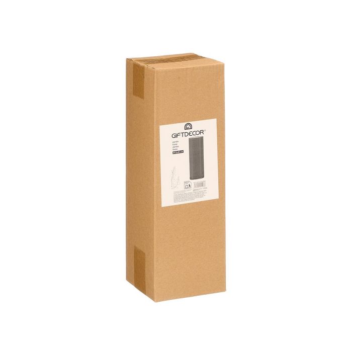 Giftdecor Jarrón Cilíndrico Acrílico Negro 12x40 cm (12 Unidades) 1 Giftdecor Jarrón Cilíndrico Acrílico Negro 12x40 cm (12 Unidades) 1