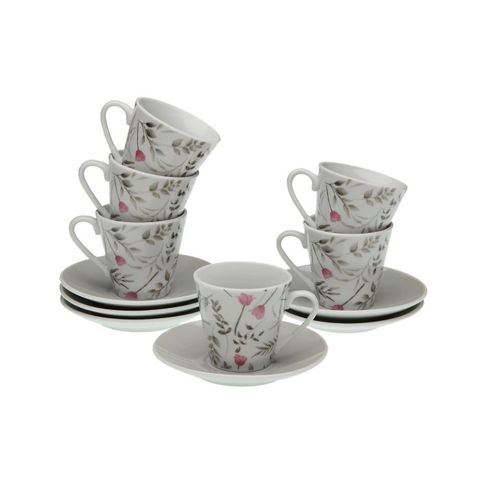 Set 6 Tazas Cafe Con Plato Caprice Versa 5CM (2 Unidades) Set 6 Tazas Cafe Con Plato Caprice Versa 5CM (2 Unidades)