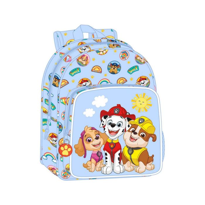 Mochila Escolar The Paw Patrol Sunshine Azul 26 x 34 x 11 cm