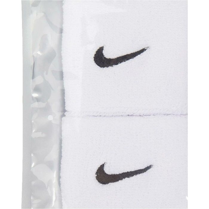 Muñequera Deportiva Nike N.NN.04.101.OS Blanco 2 Muñequera Deportiva Nike N.NN.04.101.OS Blanco 2