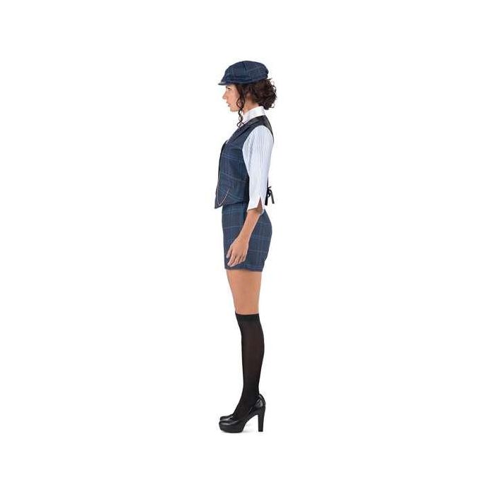Disfraz gánster irlandesa gorra, camisa con chaleco y cadena, corbata con pasador, pantalón y medias talla s 1 Disfraz gánster irlandesa gorra, camisa con chaleco y cadena, corbata con pasador, pantalón y medias talla s 1