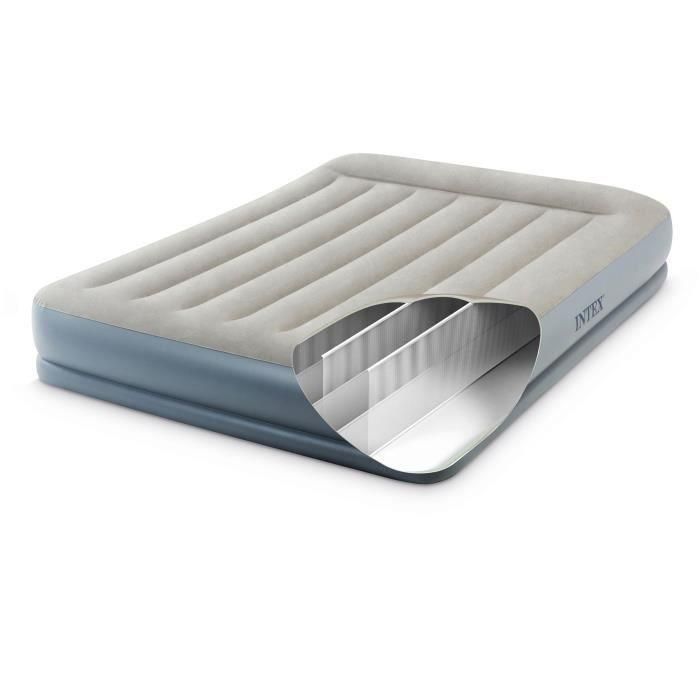 Cama inflable eléctrica INTEX Pillow Rest de altura media 64118ND 2 Cama inflable eléctrica INTEX Pillow Rest de altura media 64118ND 2