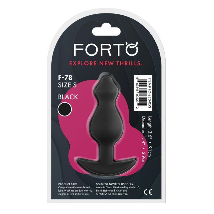 Plug Anal Forto Negro 2 Plug Anal Forto Negro 2