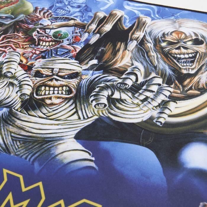 Alfombrilla de ratón XXL - SUBSONIC - Iron Maiden - 90 cm x 40 cm - Alfombrilla de escritorio para juegos - Licencia oficial 5 Alfombrilla de ratón XXL - SUBSONIC - Iron Maiden - 90 cm x 40 cm - Alfombrilla de escritorio para juegos - Licencia oficial 5