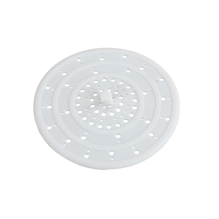 Wenko Filtro de desagüe de silicona Sava, blanco 8183100 0 Wenko Filtro de desagüe de silicona Sava, blanco 8183100 0
