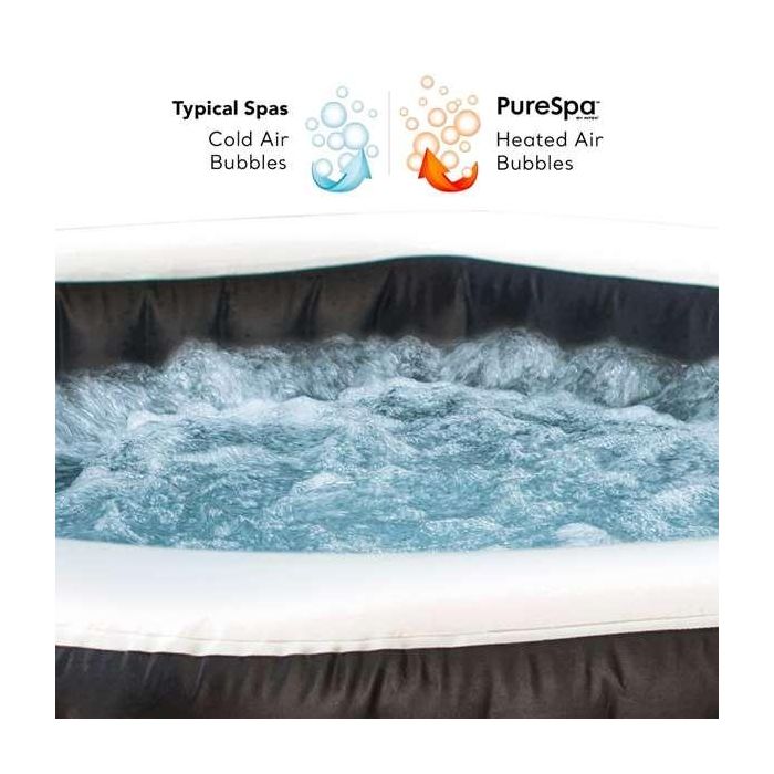 Jacuzzi purespa burbujas + jets deluxe octogonal 1098 litros 4