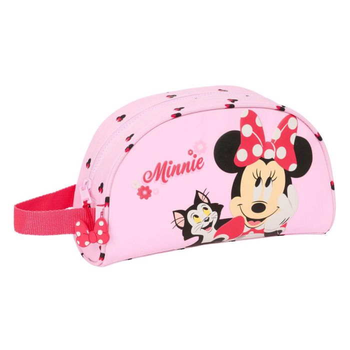 Neceser de Viaje Minnie Mouse Naive Rosa 26 x 16 x 9 cm