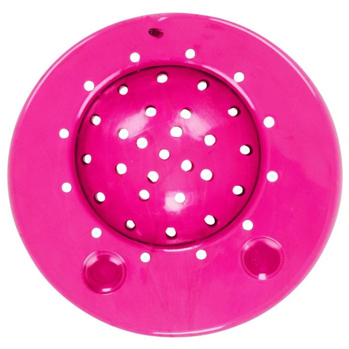 Colador Fregadero Plástico Transparente Colores Surtidos Azul Lila Fucsia Gris Protege Tuberías 6