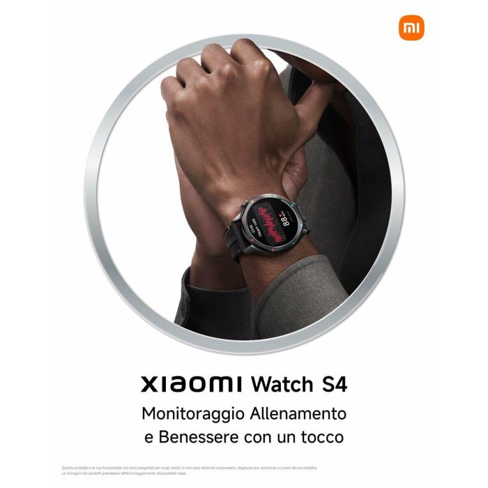 Xiaomi Smartwatch S4 1.43" AMOLED 466x466 Pixeles Pantalla Táctil Plata 9