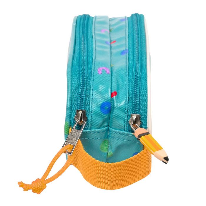 Portatodo Doble CoComelon Back to class Azul claro (21 x 8 x 6 cm) 1 Portatodo Doble CoComelon Back to class Azul claro (21 x 8 x 6 cm) 1