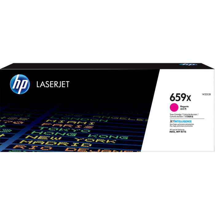 HP Toner Magenta 659X para LaserJet Enterprise M856Dn, M751Dn, M776Z, M776Zs